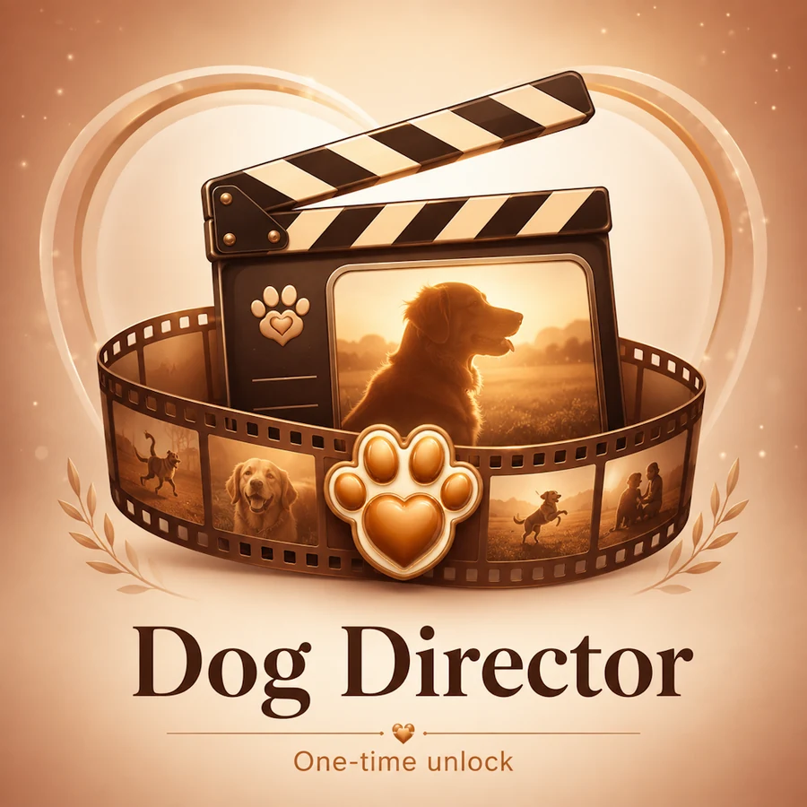 Dog Director one-time unlock artwork
